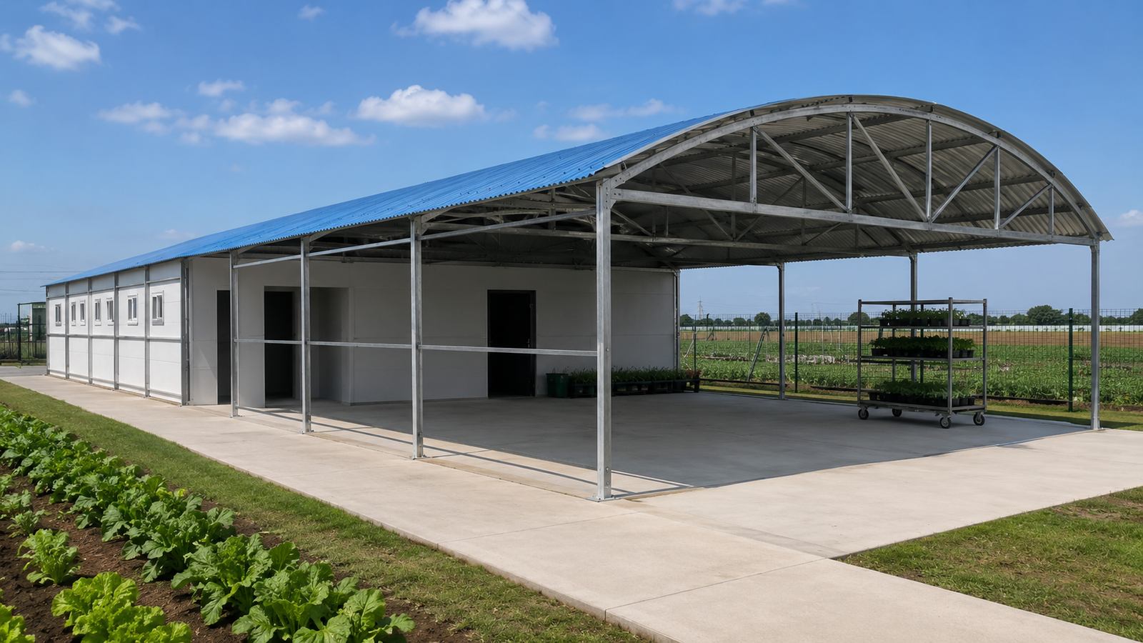 Light Steel Farm Facilities